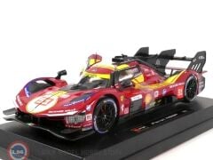 1:24 Burago Ferrari 499P 3.0L TURBO V6 #51 - LeMans 2025