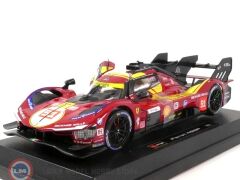 1:24 Burago Ferrari 499P 3.0L TURBO V6 #51 - LeMans 2025