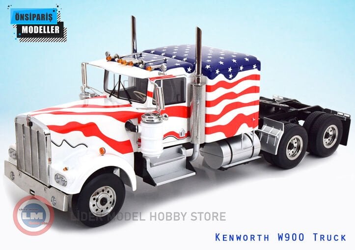 1:18 Road Kings 1977 Kenworth W900 Stars & Stripes | Ön Sipariş