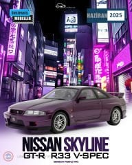 1:18 1995 Nissan Skyline GT-R R33 V-Spec Midnight Purple