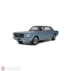 1:12 OTTO 1965 Ford Mustang V8 Hardtop Silver Blue Pony