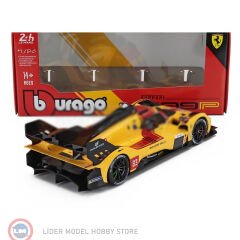 1:24 Burago Ferrari 499P 3.0L TURBO V6 #83 - WINNER LeMans 2025