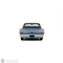 1:12 OTTO 1965 Ford Mustang V8 Hardtop Silver Blue Pony