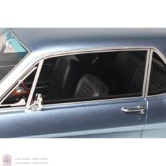 1:12 OTTO 1965 Ford Mustang V8 Hardtop Silver Blue Pony