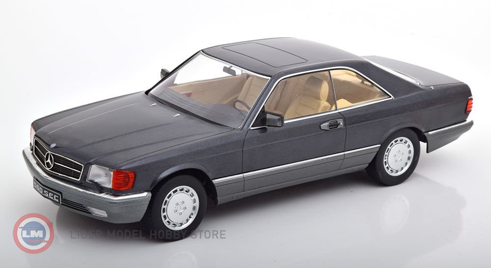 1:18 1985 Mercedes Benz 560 SEC (C126) - 1000 Limitli Üretim