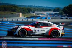 1:18 OTTO 2023 Toyota Supra #9 GT4 White E.Cheli E.Joulie FFSA GT4 Championship