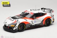 1:18 OTTO 2023 Toyota Supra #9 GT4 White E.Cheli E.Joulie FFSA GT4 Championship