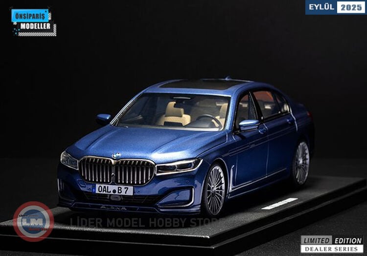 1:18 GT Spirit BMW Alpina B7 LCI (G12) blue | Ön Sipariş