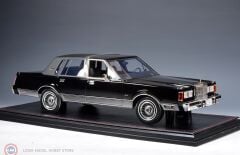 1:18 GLM / Stamp 1989 Lincoln Town Car Signature Series Black
