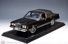 1:18 GLM / Stamp 1989 Lincoln Town Car Signature Series Black