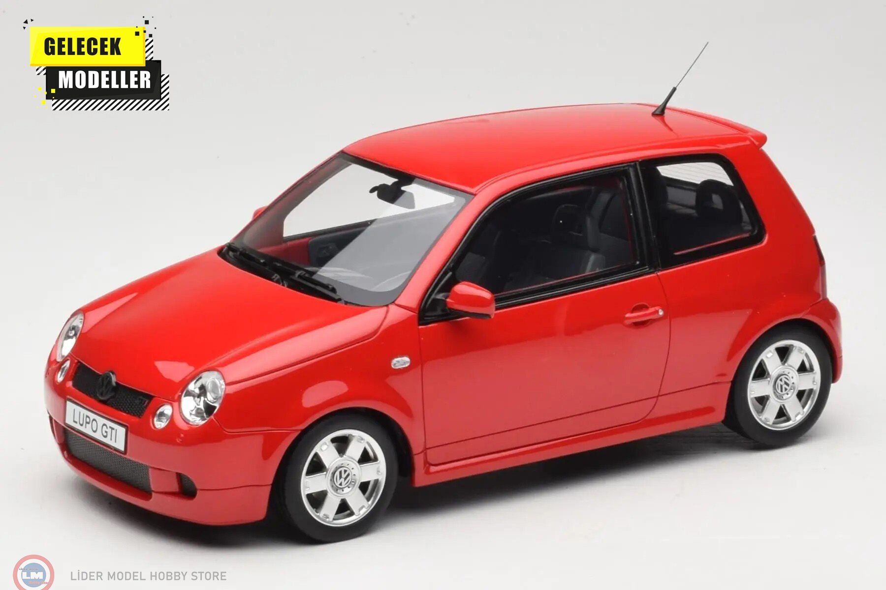 1:18 OTTO 2001 Volkswagen Lupo GTI Tornado Red