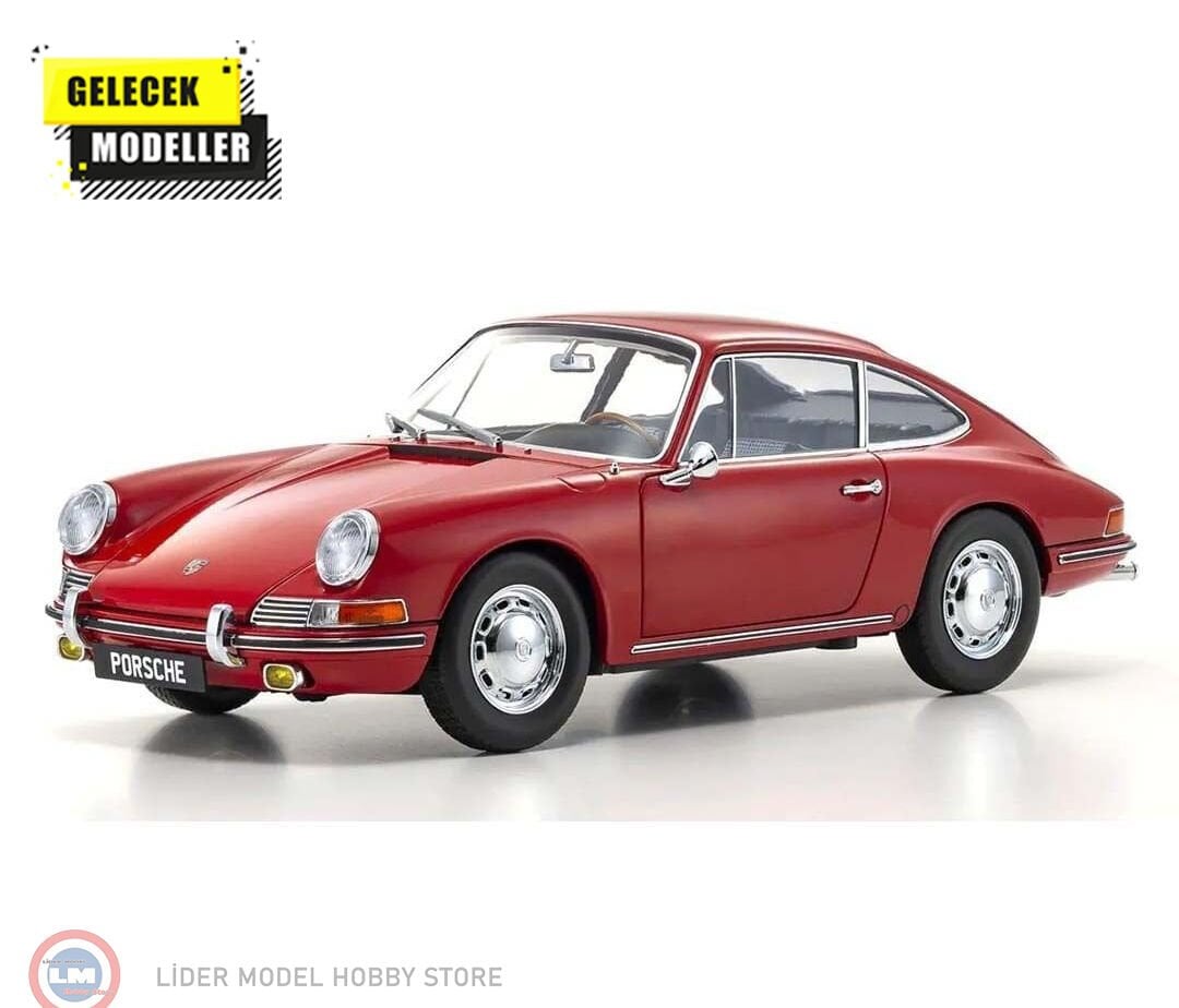 1:18 Kyosho 1964 Porsche 911 (901) Coupe Signal Red
