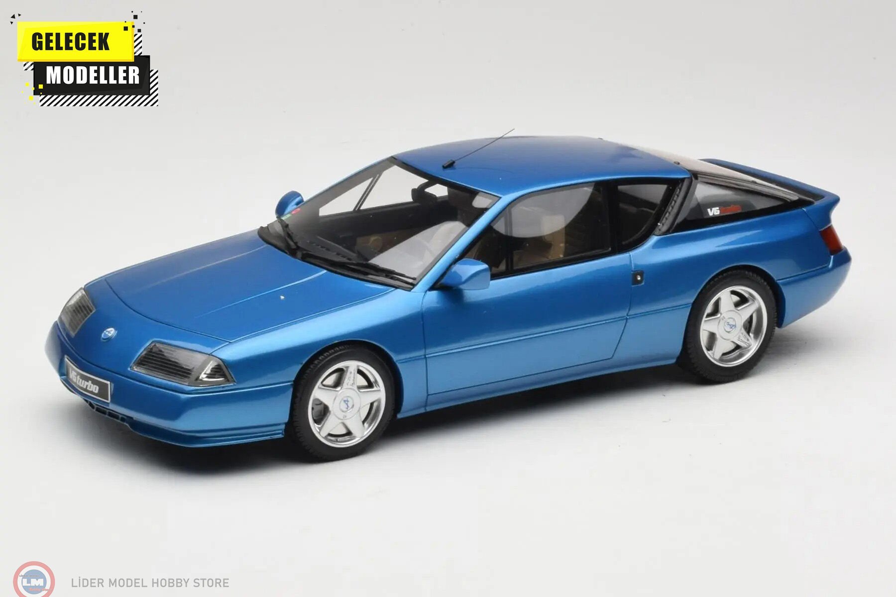 1:18 OTTO 1990 Renault Alpine GTA V6 Turbo Alpine Metal