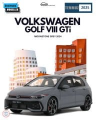 1:18 2024 Volkswagen Golf GTI 8 Moonstone Grey
