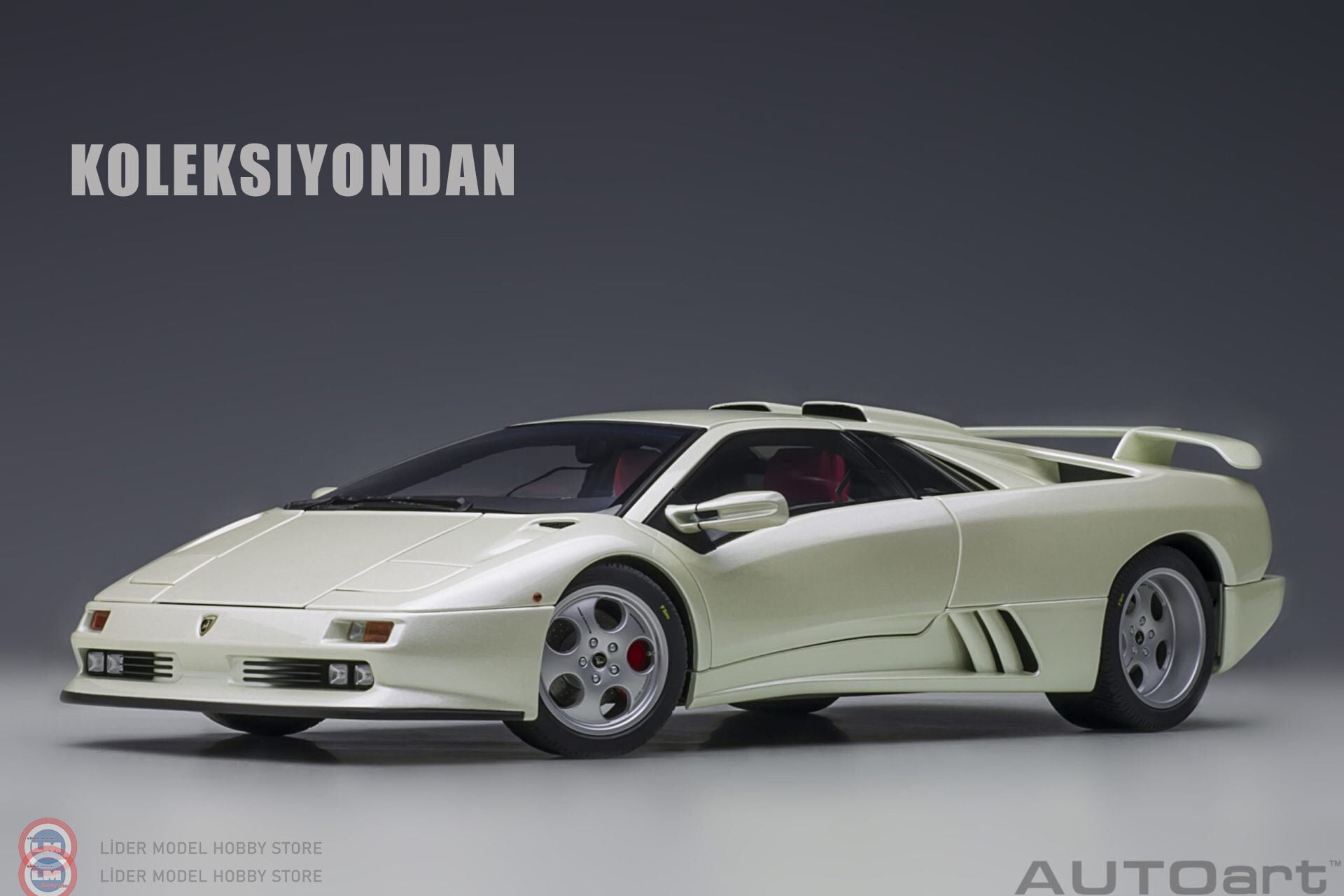 1:18  Autoart Lamborghini Diablo SE30 JOTA 1995