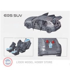 1:18 NZG 2023 Mercedes Benz EQS SUV AMG Line X296