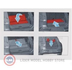 1:18 2023 Mercedes Benz EQS SUV, AMG Line, X296