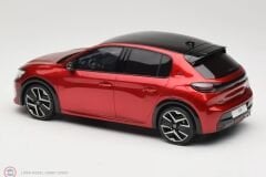 1:18 OTTO 2024 Peugeot 208 GT Hybrid Red Elixir