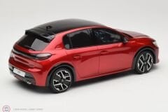1:18 OTTO 2024 Peugeot 208 GT Hybrid Red Elixir