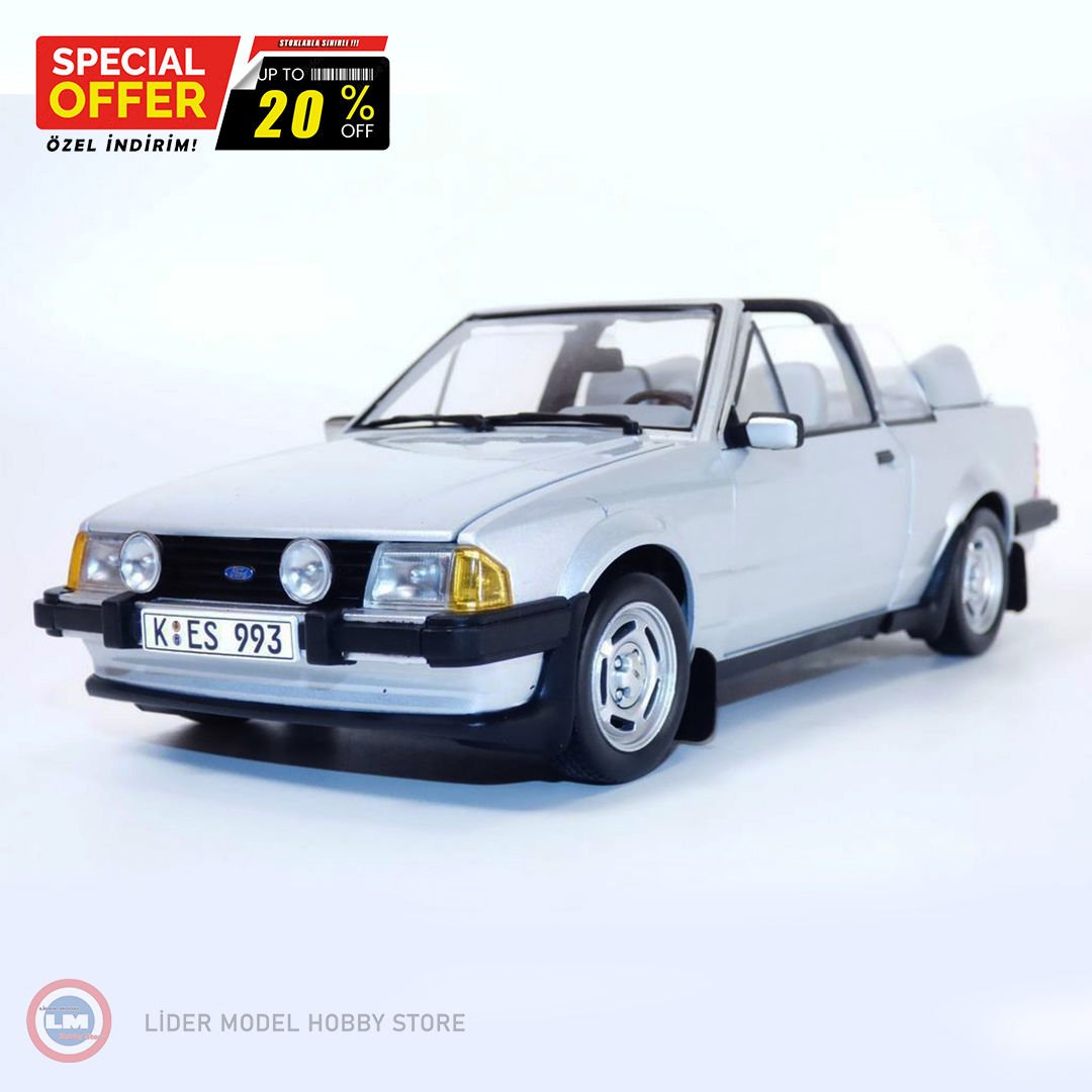 1:18 Sunstar 1984 Ford Escort XR3i Cabrio