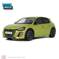 1:18 OTTO 2024 PEUGEOT E-208 GT JAUNE AGUEDA