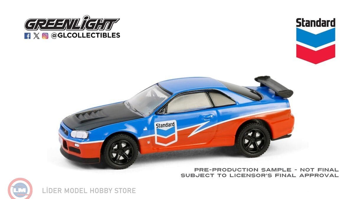 1:64 Greenlight 2000 Nissan Skyline GT-R (R34)