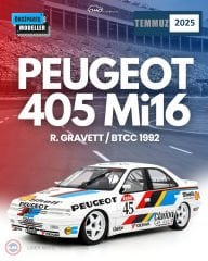 1:18 1992 Peugeot 405 MI16 BTCC