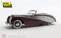 1:18 Matrix 1953 Daimler DE36 Hooper Green Goddess Maroon Silver