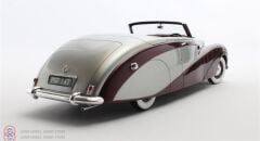 1:18 Matrix 1953 Daimler DE36 Hooper Green Goddess Maroon Silver