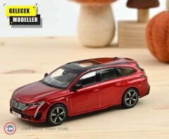1:43 Norev 2021 Peugeot 308 SW GT Kırmızı