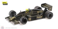 1:18 Minichamps  1986 Lotus RENAULT 98T #12– AYRTON SENNA - DIRTY VERSION