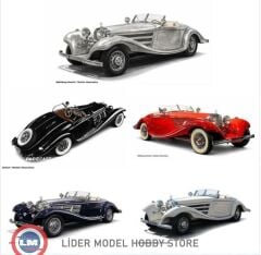 1:18 CMC Mercedes Benz 500K Spezial Roadster Clear Finish
