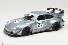 1:18 GT Spirit 2024 Porsche 911 RWB #27 Yuiitsumuni  Silver