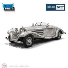 1:18 CMC Mercedes Benz 500K Spezial Roadster Clear Finish
