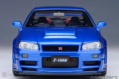 1:18 Autoart 2001 Nissan Skyline GT-R (R34) Z-tune Bayside Blue