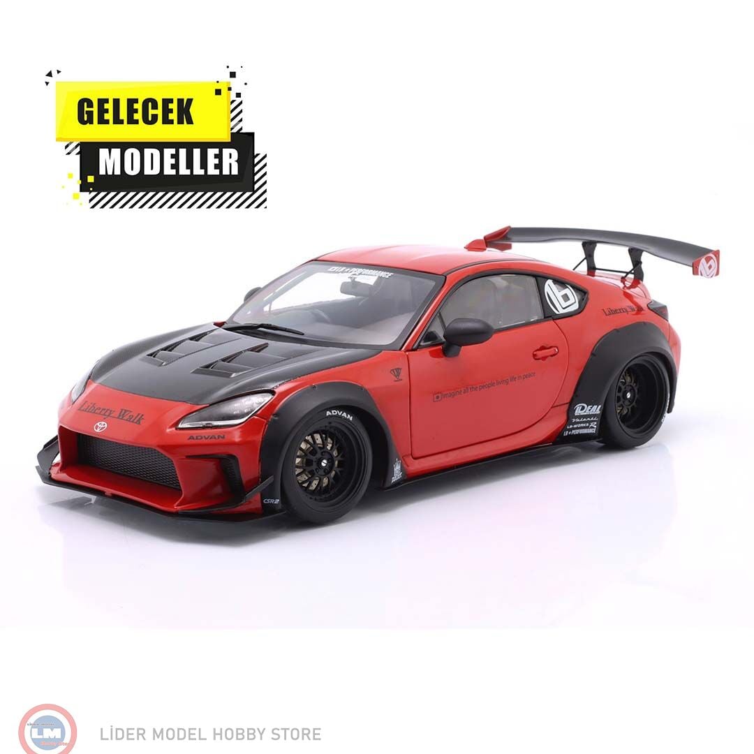 1:18 Solido 2024 Toyota GR86 Liberty Walk Body Kit