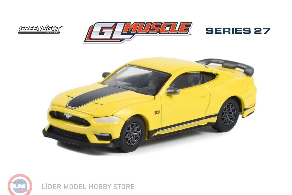 1:64 Greenlight 2021 Ford Mustang Mach 1 Muscle Series 27