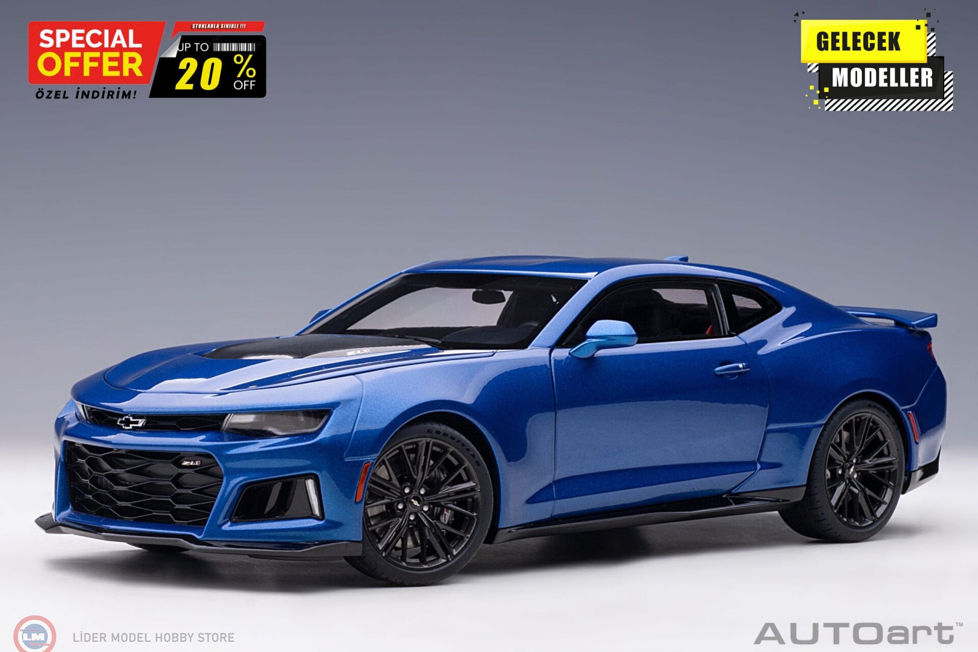 1:18 Autoart 2017 Chevrolet Camaro ZL1