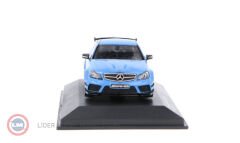 1:43 2012 Mercedes Benz C63 AMG Black Series Mavi