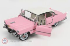 1:18 1955 Cadillac Fleetwood Series 60, pink with white roof