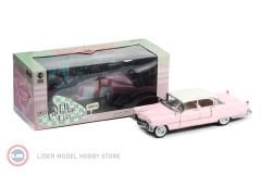 1:18 1955 Cadillac Fleetwood Series 60, pink with white roof