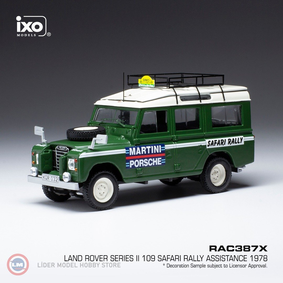 1:43 1978 Land Rover Series II 109 Safari Rally