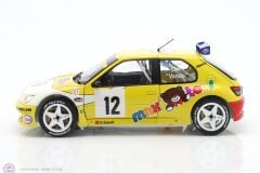 1:18 Solido Peugeot 306 Maxi #12 9th Rallye du Condroz 1997