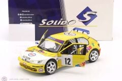 1:18 Solido Peugeot 306 Maxi #12 9th Rallye du Condroz 1997