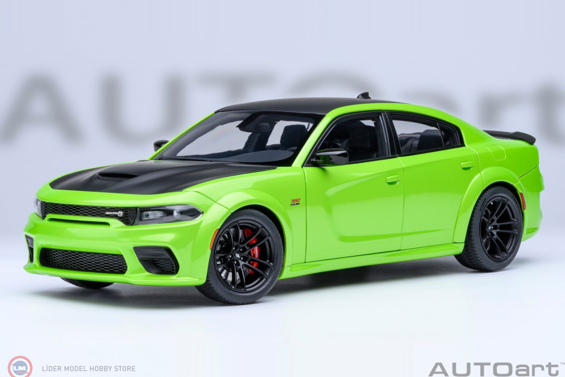 1:18 Autoart 2023 Dodge Charger Scat Pack Widebody Sublime