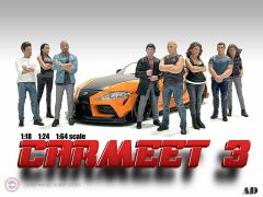1:18  American Diorama Car Meet 3 Figur III
