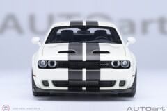 1:18 Autoart 2023 Dodge CHALLENGER SRT SUPERSTOCK - KNUCKLE WHITE