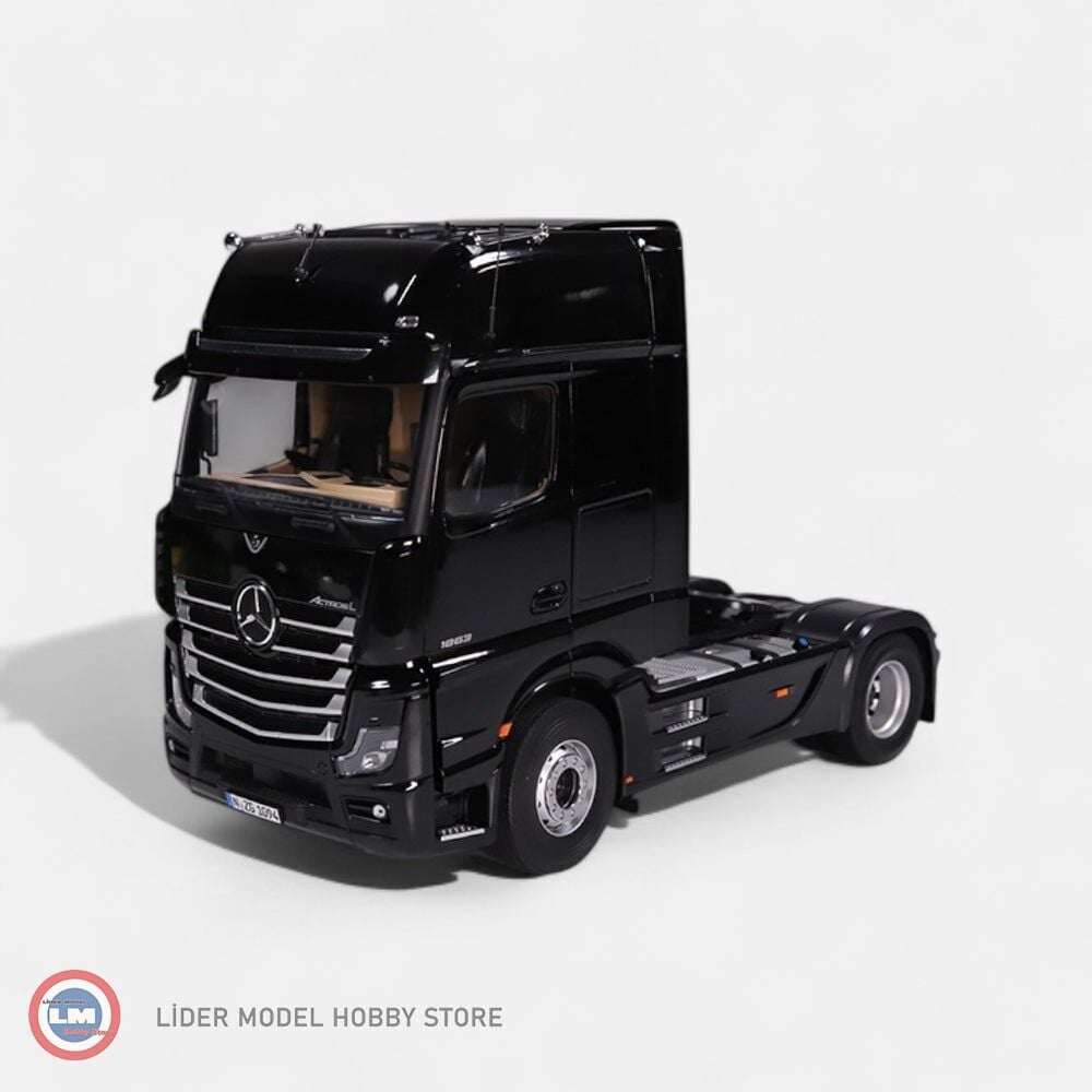 1:18 NZG 2025 Mercedes Benz Actros L Black