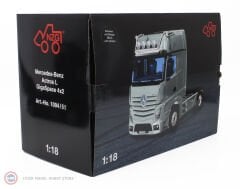 1:18 NZG 2025 Mercedes Benz Actros L Black
