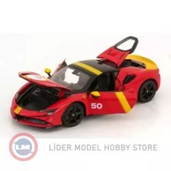 1:18 Burago 2020 Ferrari SF90 STRADALE #50 LE MANS LIVERY